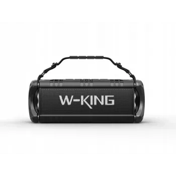 W-King D8 Draagbare Bluetooth-luidspreker, zwart, 50W RMS, IPX6, TWS