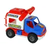 WADER POLESIE blauwe en witte ConsTruck reddingsauto 41937