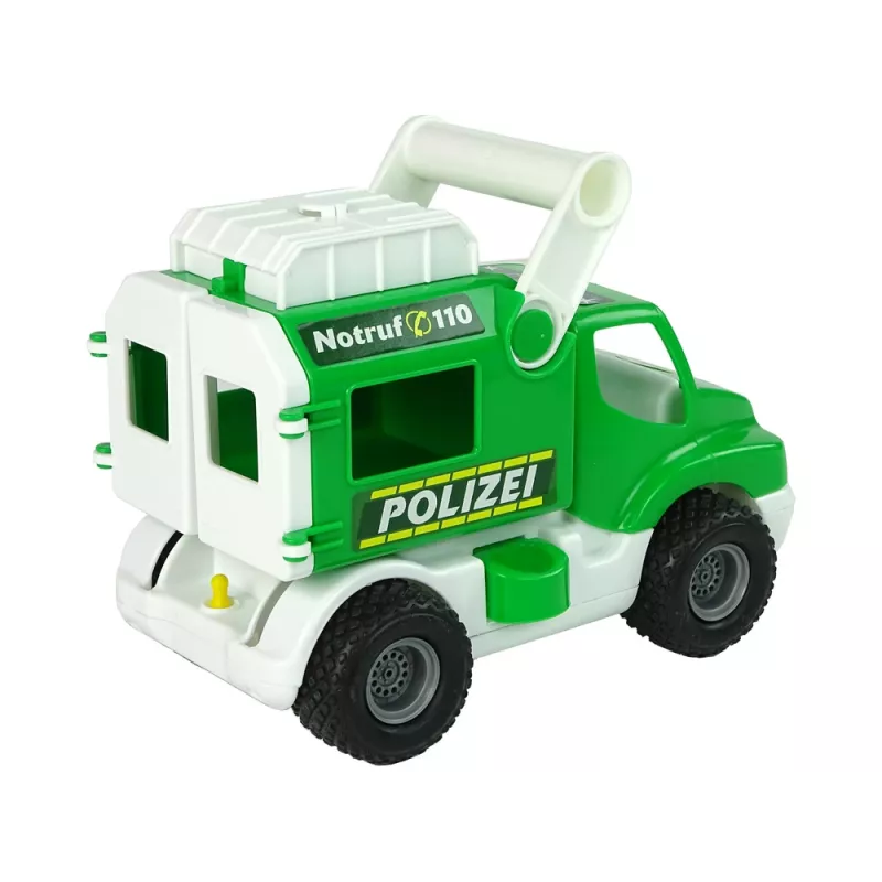 WADER POLESIE politieauto ConsTruck groen 41906