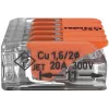 WAGO 221-415 COMPACT verbindingsklem voor 5 aders, 0,2-4 mm², 25-pack