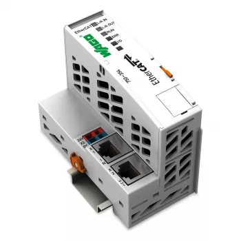 WAGO 750-354 EtherCAT fieldbus-koppelaar, 100 Mbit/s, 24 VDC, DIN-rail