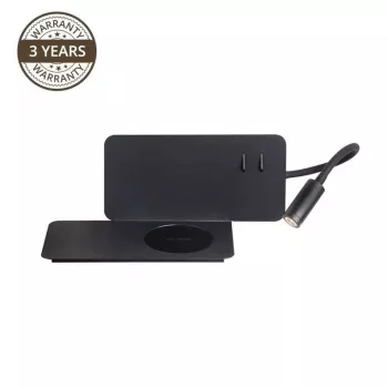 WANDLAMP FIJI 19132-BK 5+3W LED CHARGER