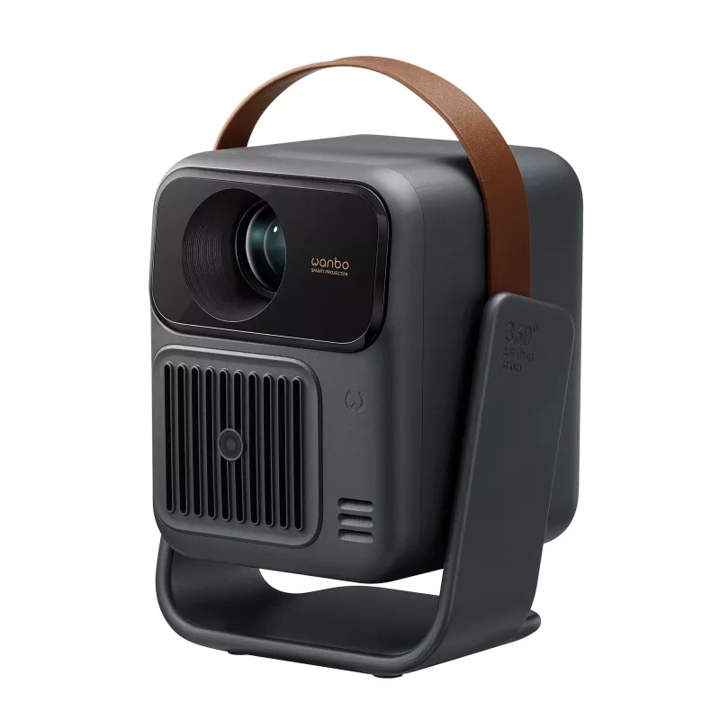 Wanbo ToGo Pro draagbare projector 1080p 500 ANSI lumen ingebouwde accu Google TV