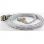 Wantec FTP CAT6 platte Ethernet-patchkabel 15m wit