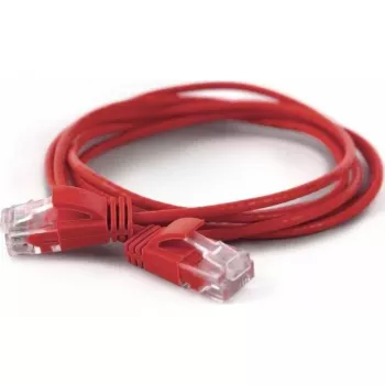 Wantec patchkabel UTP CAT6a 25m rood