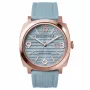 WATCHPEOPLE dameshorloge 700997 analoog quartz 45 mm roségoud