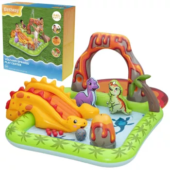 Waterspeelplaats met dinosaurus vulkaanballen Bestway 53172