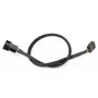 Watercool 4-pins PWM-verlengkabel, zwart - 30cm