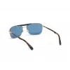 WEB EYEWEAR MAN zonnebril WE0274-6032V Havana groen rechthoekig acetaat 60/16/140 mm