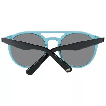 WEB EYEWEAR MAN WE0123-5187A zonnebril - zwart montuur, grijze glazen, 51/20/145 mm