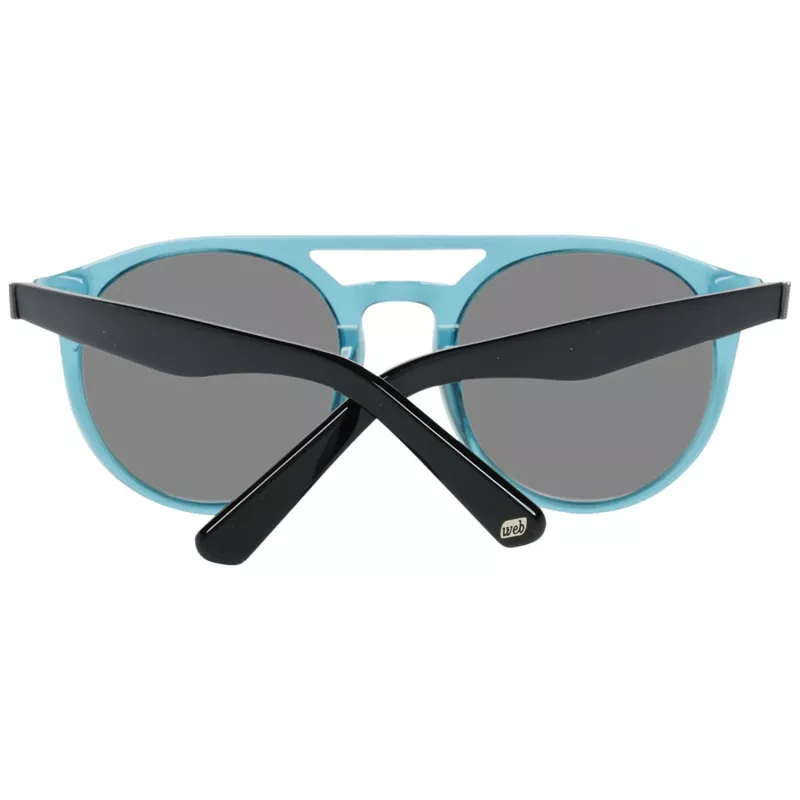 WEB EYEWEAR MAN WE0123-5187A zonnebril - zwart montuur, grijze glazen, 51/20/145 mm