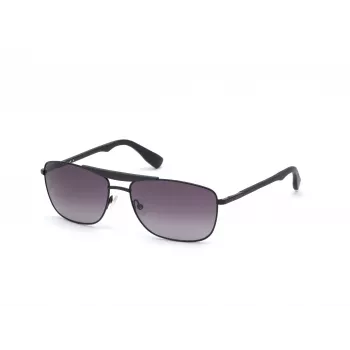 WEB EYEWEAR MAN WE0274-6001B zonnebril zwart/grijs 60/16/140 mm