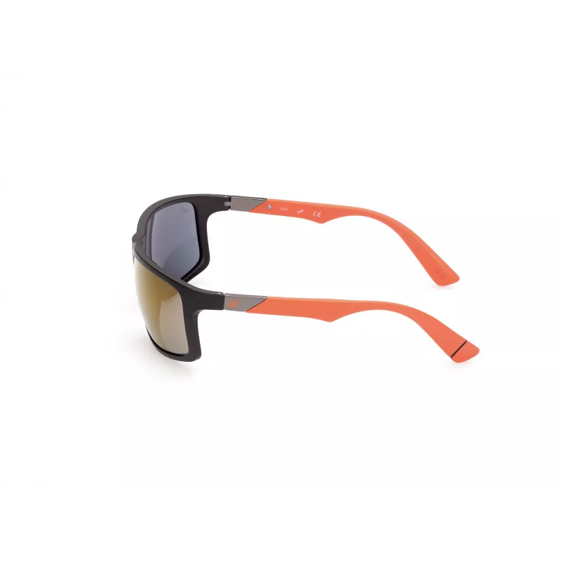 WEB EYEWEAR heren WE0293-6305C zonnebril havana grijs 63/16/125 mm