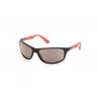 WEB EYEWEAR MAN WE0294-6405C zonnebril Havana/groen 64/17/125 mm