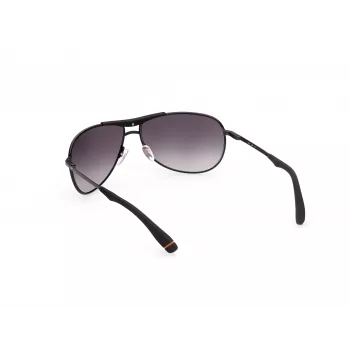WEB EYEWEAR MAN WE0296-6601B zonnebril zwart rechthoekig 66/14/125 mm