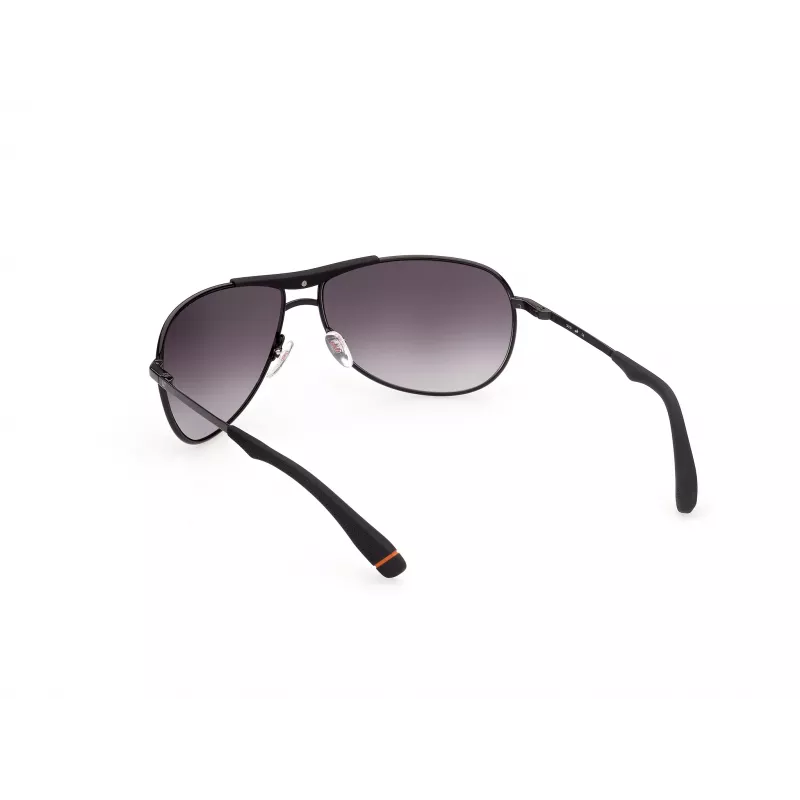 WEB EYEWEAR MAN WE0296-6601B zonnebril zwart rechthoekig 66/14/125 mm