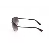 WEB EYEWEAR MAN WE0296-6601B zonnebril zwart rechthoekig 66/14/125 mm