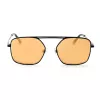 WEB EYEWEAR heren zonnebril WE0209-02G havana acetaat groen polycarbonaatglas 53mm