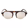 WEB EYEWEAR heren zonnebril WE0224-52G Havana acetaat groen polycarbonaat UV400 52mm