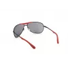 WEB EYEWEAR herenzonnebril WE0296-6602A zwart/grijs 66/14/125 mm