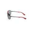 WEB EYEWEAR herenzonnebril WE0296-6602A zwart/grijs 66/14/125 mm
