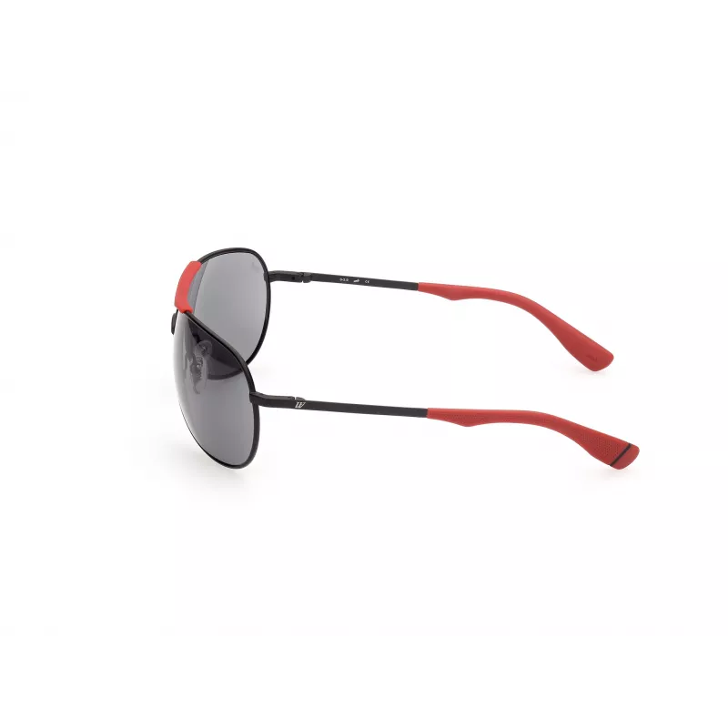 WEB EYEWEAR herenzonnebril WE0296-6602A zwart/grijs 66/14/125 mm