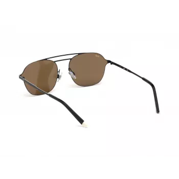 WEB EYEWEAR unisex zonnebril WE0248-5802G zwart grijs verloop 58/18/145 mm