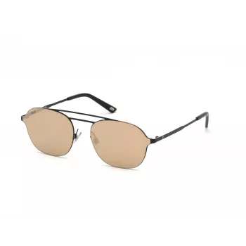 WEB EYEWEAR unisex zonnebril WE0248-5802G zwart grijs verloop 58/18/145 mm