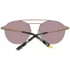 WEB EYEWEAR unisex zonnebril WE0249-5835G piloot acetaat havana grijs verloop 58/18/145 mm