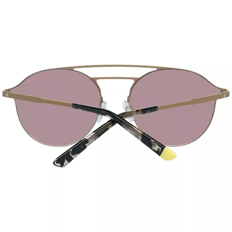 WEB EYEWEAR unisex zonnebril WE0249-5835G piloot acetaat havana grijs verloop 58/18/145 mm
