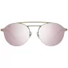 WEB EYEWEAR unisex zonnebril WE0249-5835G piloot acetaat havana grijs verloop 58/18/145 mm
