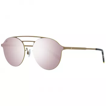 WEB EYEWEAR unisex zonnebril WE0249-5835G piloot acetaat havana grijs verloop 58/18/145 mm