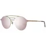 WEB EYEWEAR unisex zonnebril WE0249-5835G piloot acetaat havana grijs verloop 58/18/145 mm