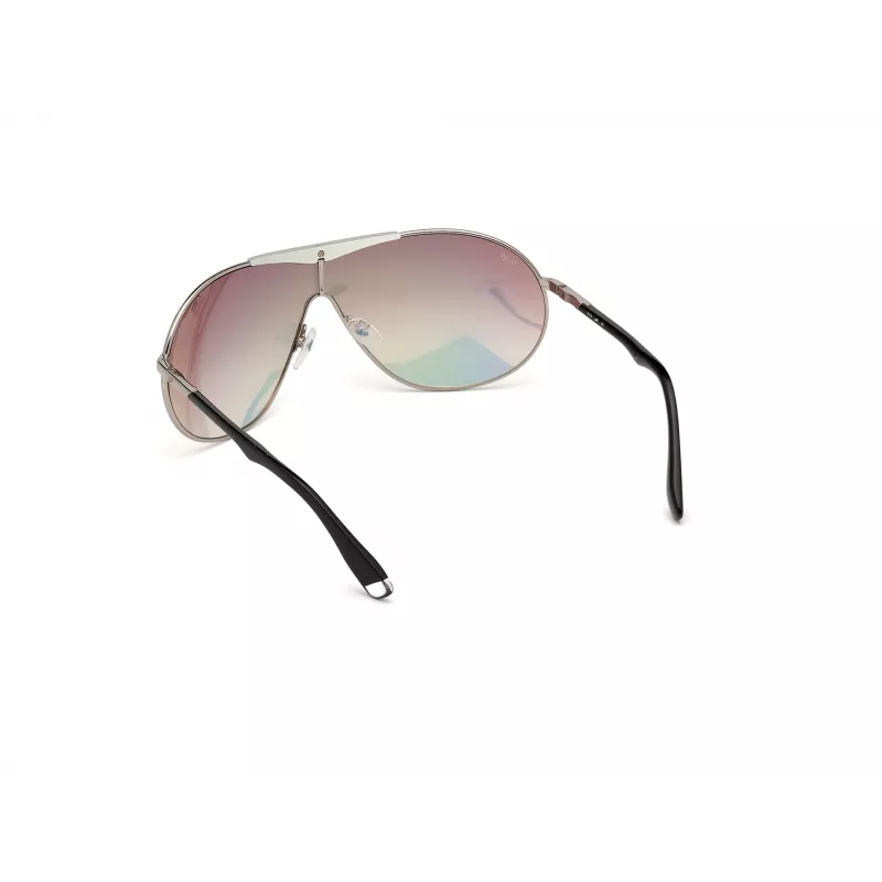 WEB EYEWEAR unisex zonnebril WE0282-0014Z zwart montuur grijze glazen