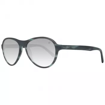 WEB EYEWEAR WE0128-5479W Unisex vierkante zonnebril zwart/grijs 54/17/145 mm