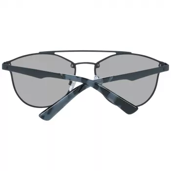 WEB EYEWEAR WE0189-02C unisex zonnebril - zwart montuur grijze glazen 59mm