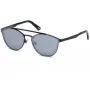 WEB EYEWEAR WE0189-02C unisex zonnebril - zwart montuur grijze glazen 59mm