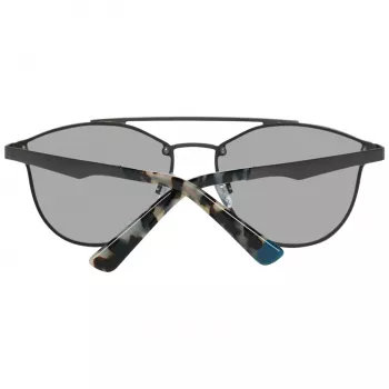 WEB EYEWEAR WE0189-5909V unisex vierkante zonnebril Havana acetaat montuur bruin polycarbonaat lens 59mm