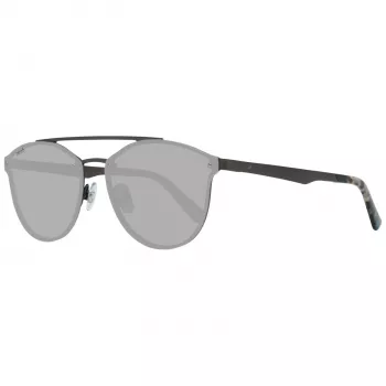 WEB EYEWEAR WE0189-5909V unisex vierkante zonnebril Havana acetaat montuur bruin polycarbonaat lens 59mm
