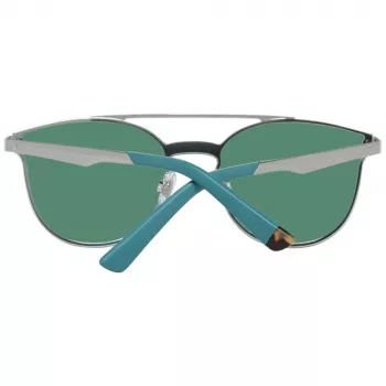 WEB EYEWEAR WE0190-09Q unisex zonnebril - geometrisch acetaat montuur met UV400-polycarbonaatglazen