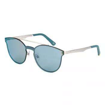 WEB EYEWEAR WE0190-09Q unisex zonnebril - geometrisch acetaat montuur met UV400-polycarbonaatglazen