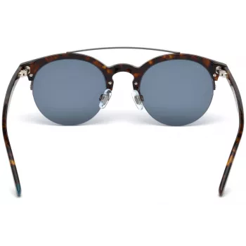 WEB EYEWEAR WE0192-52V unisex zonnebril Havana acetaat montuur bruine verloopglazen 49mm