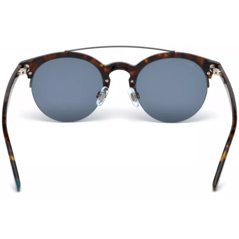 WEB EYEWEAR WE0192-52V unisex zonnebril Havana acetaat montuur bruine verloopglazen 49mm
