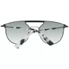 WEB EYEWEAR WE0193-13802Q unisex zonnebril zwart montuur grijze glazen 55mm