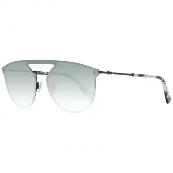 WEB EYEWEAR WE0193-13802Q unisex zonnebril zwart montuur grijze glazen 55mm
