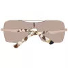 WEB EYEWEAR WE0202-34G unisex Havana acetaat zonnebril met groene polycarbonaatglazen UV400