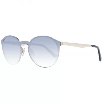 WEB EYEWEAR WE0203-0028X unisex zonnebril shield/geometric volledig montuur zwart grijs 135mm