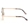 Web Eyewear WE0243-32G unisex piloot zonnebril goud montuur bruin gradientglas UV400 58 mm