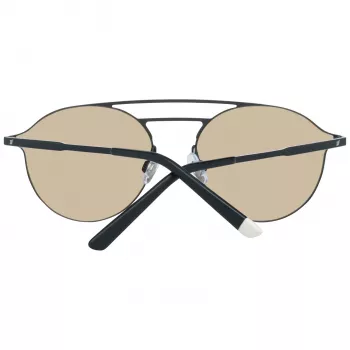 WEB EYEWEAR WE0249-5802G unisex zonnebril zwart montuur grijze glazen 58/18/145 mm