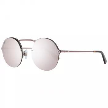WEB EYEWEAR WE0260-5434U unisex zonnebril Havana acetaat montuur groene polycarbonaat glazen 54/21/145 mm